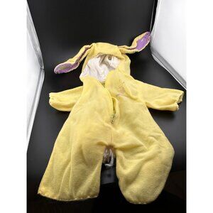 VTG Snoopy Peanuts Wardrobe Bunny Rabbit Yellow One Piece Outfit - LRG Doll READ